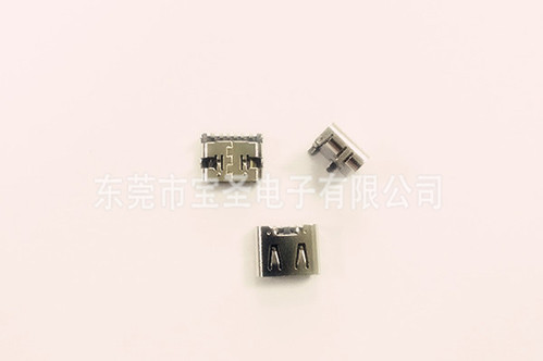 USB-TYPE C母座单排6PIN SMT